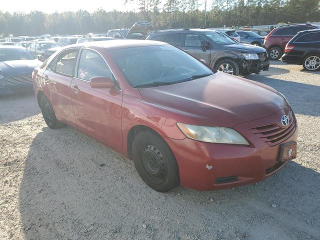 4T1BE46K17U071586 - 2007 TOYOTA CAMRY CE RED photo 4