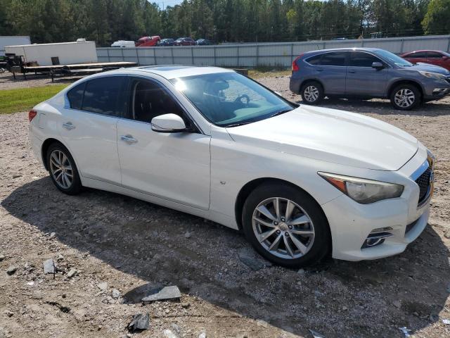 JN1BV7AR2EM692524 - 2014 INFINITI Q50 BASE თეთრი ფოტო 4