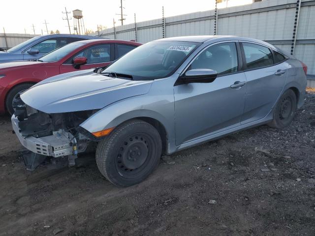 19XFC2F5XGE095765 - 2016 HONDA CIVIC LX SILVER photo 1