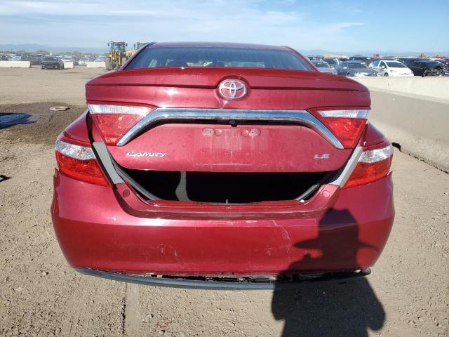 4T1BF1FK4HU623627 - 2017 TOYOTA CAMRY LE MAROON photo 6