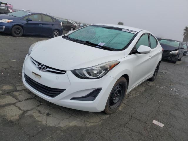 5NPDH4AE1GH752492 - 2016 HYUNDAI ELANTRA SE WHITE photo 1