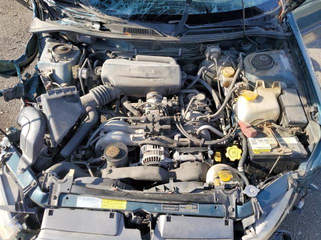 4S3BG6851X7605900 - 1999 SUBARU LEGACY OUTBACK GREEN photo 11