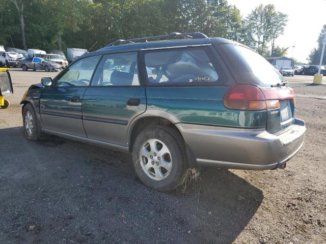 4S3BG6851X7605900 - 1999 SUBARU LEGACY OUTBACK GREEN photo 2