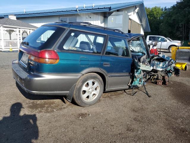 4S3BG6851X7605900 - 1999 SUBARU LEGACY OUTBACK GREEN photo 3