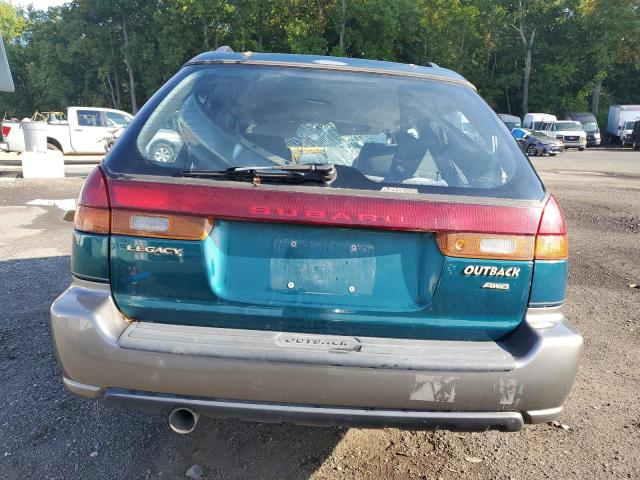 4S3BG6851X7605900 - 1999 SUBARU LEGACY OUTBACK GREEN photo 6