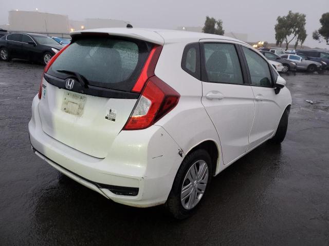 3HGGK5H46KM745303 - 2019 HONDA FIT LX WHITE photo 3