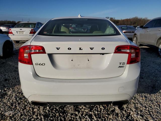 YV1612TK6G2395942 - 2016 VOLVO S60 PREMIER WHITE photo 6