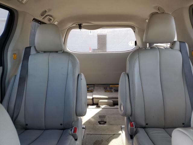 5TDDK3DC5DS067312 - 2013 TOYOTA SIENNA XLE BLACK photo 10