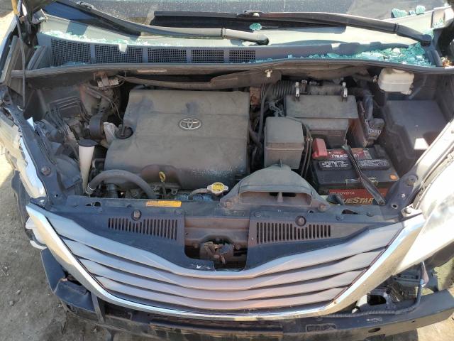 5TDDK3DC5DS067312 - 2013 TOYOTA SIENNA XLE BLACK photo 12