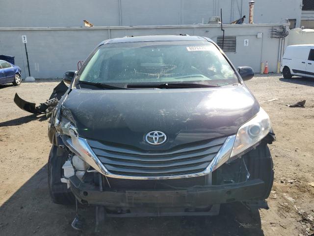 5TDDK3DC5DS067312 - 2013 TOYOTA SIENNA XLE BLACK photo 5