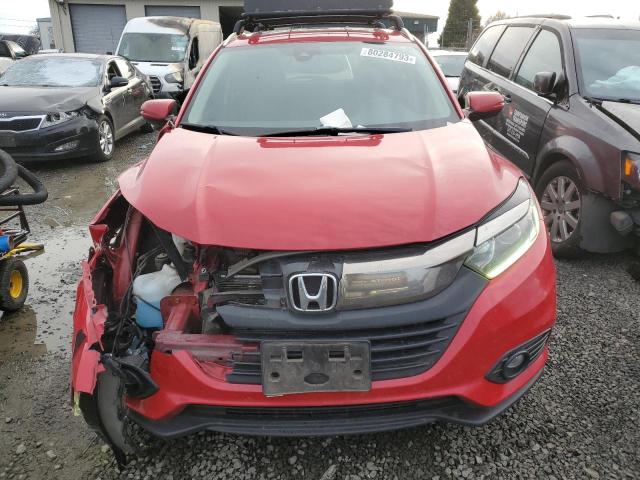 3CZRU6H79KM712646 - 2019 HONDA HR-V EXL RED photo 5