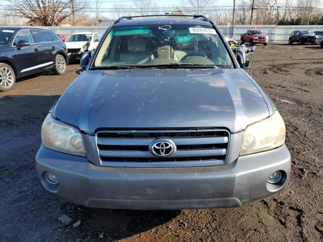 JTEHP21A270197003 - 2007 TOYOTA HIGHLANDER SPORT GRAY photo 5