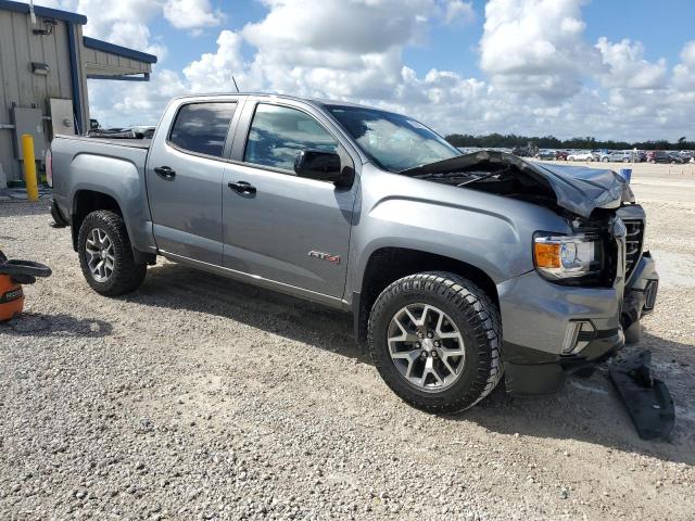 1GTG6FEN9M1186142 - 2021 GMC CANYON AT4 GRAY photo 4