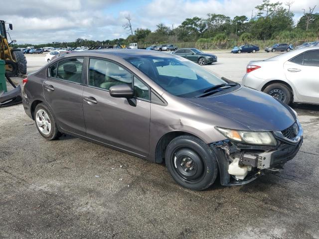 19XFB2F51FE077009 - 2015 HONDA CIVIC LX 灰色 照片 4