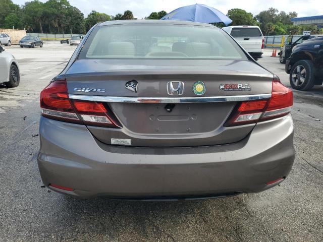 19XFB2F51FE077009 - 2015 HONDA CIVIC LX 灰色 照片 6