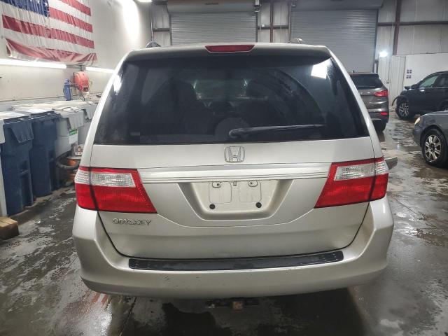 5FNRL38417B456222 - 2007 HONDA ODYSSEY EX SILVER photo 6