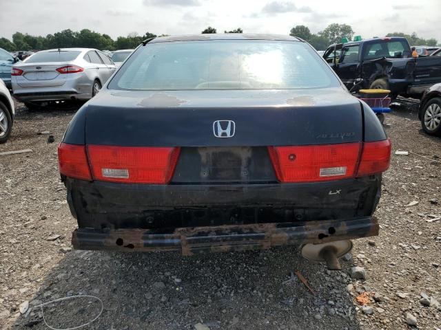 1HGCM56495A130127 - 2005 HONDA ACCORD LX BLACK photo 6