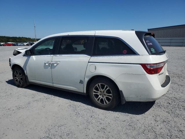 5FNRL5H68BB041744 - 2011 HONDA ODYSSEY EXL WHITE photo 2