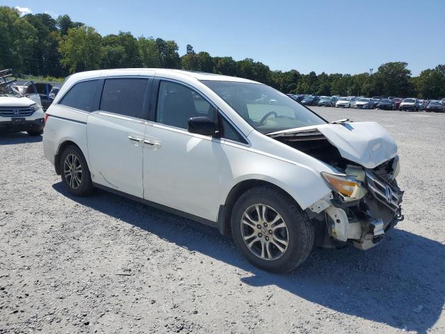 5FNRL5H68BB041744 - 2011 HONDA ODYSSEY EXL WHITE photo 4