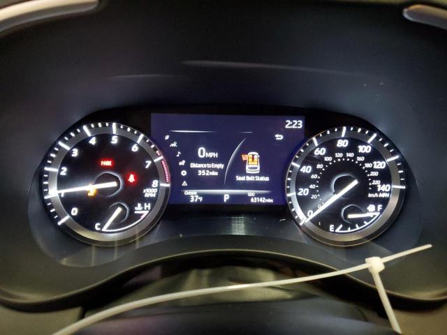 5TDGZRBH2MS067987 - 2021 TOYOTA HIGHLANDER XLE GRAY photo 9