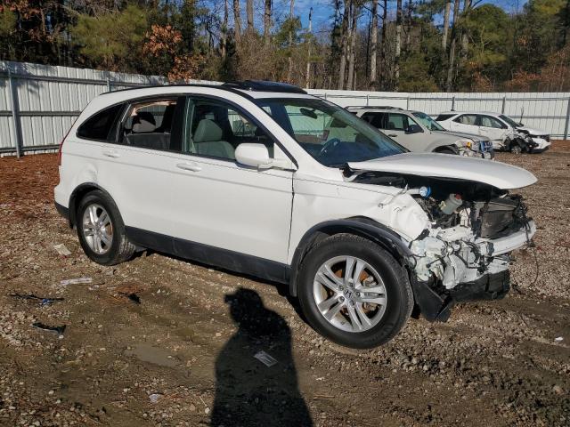 JHLRE3H76BC007552 - 2011 HONDA CRV EXL WHITE photo 4