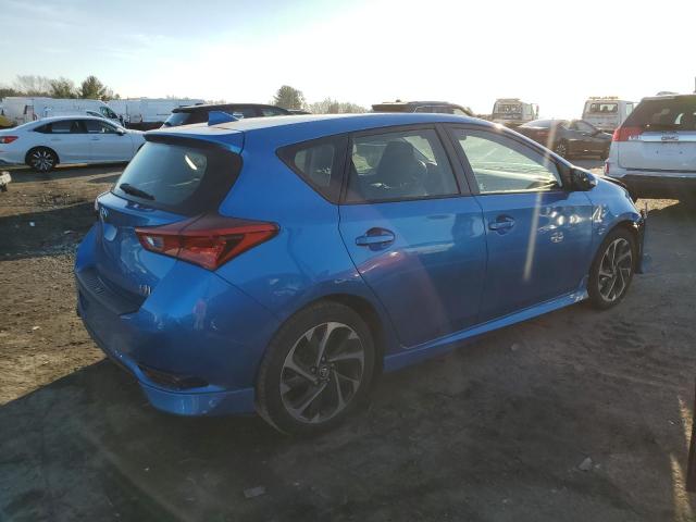 JTNKARJE5HJ540238 - 2017 TOYOTA COROLLA IM BLUE photo 3