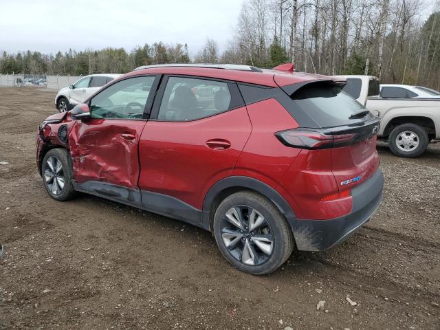 1G1FY6S05N4111283 - 2022 CHEVROLET BOLT EUV LT RED photo 2