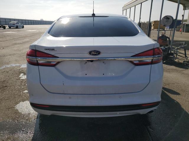 3FA6P0LU2HR142176 - 2017 FORD FUSION SE HYBRID WHITE photo 6