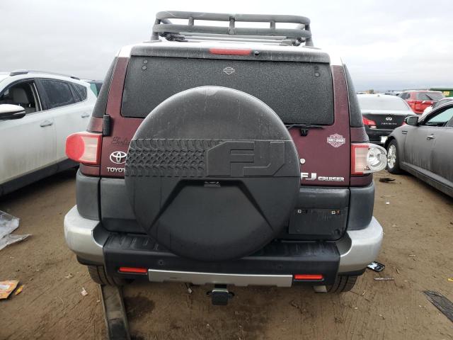 JTEBU11F070085868 - 2007 TOYOTA FJ CRUISER BURGUNDY photo 6