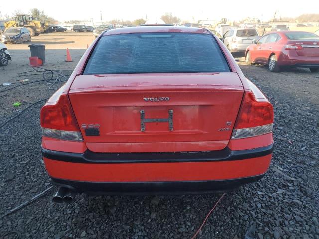 YV1RH52Y542347523 - 2004 VOLVO S60 R RED photo 6