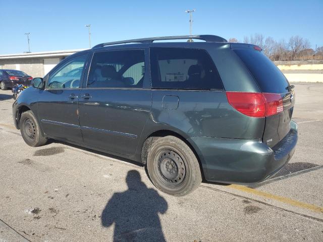 5TDZA23C24S161734 - 2004 TOYOTA SIENNA CE GREEN photo 2