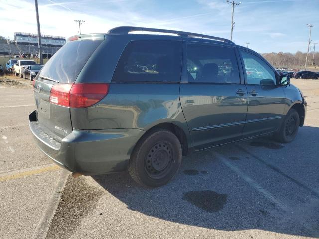 5TDZA23C24S161734 - 2004 TOYOTA SIENNA CE GREEN photo 3