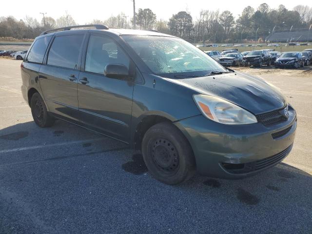 5TDZA23C24S161734 - 2004 TOYOTA SIENNA CE GREEN photo 4