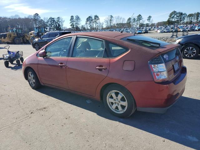 JTDKB20U253067898 - 2005 TOYOTA PRIUS RED photo 2