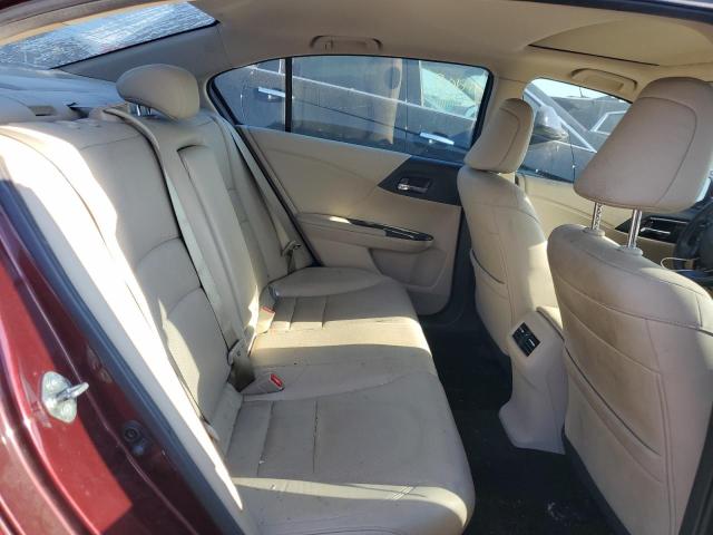 1HGCR2F86GA052654 - 2016 HONDA ACCORD EXL BURGUNDY photo 10