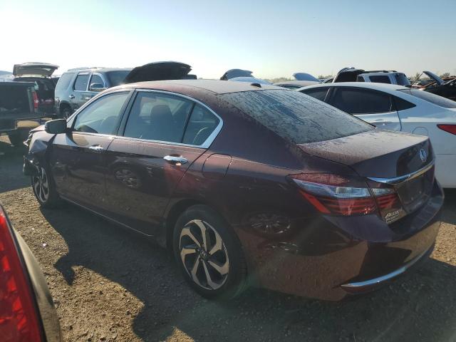 1HGCR2F86GA052654 - 2016 HONDA ACCORD EXL BURGUNDY photo 2