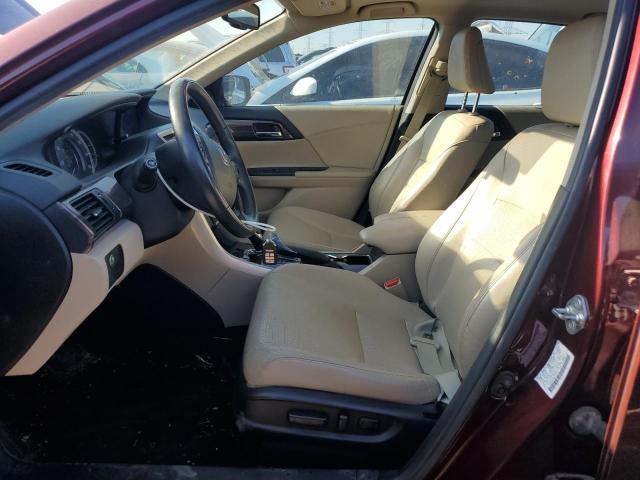 1HGCR2F86GA052654 - 2016 HONDA ACCORD EXL BURGUNDY photo 7