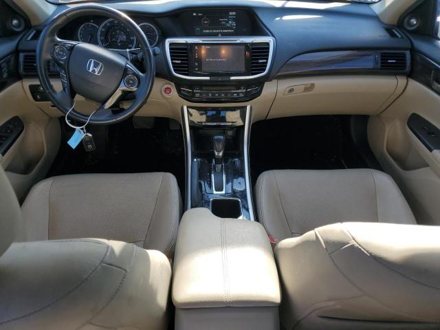 1HGCR2F86GA052654 - 2016 HONDA ACCORD EXL BURGUNDY photo 8