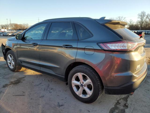 2FMTK4G93FBC22909 - 2015 FORD EDGE SE GRAY photo 2