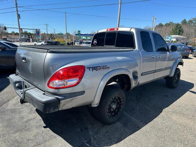 5TBBT44144S448795 - 2004 TOYOTA TUNDRA ACCESS CAB SR5 SILVER photo 4