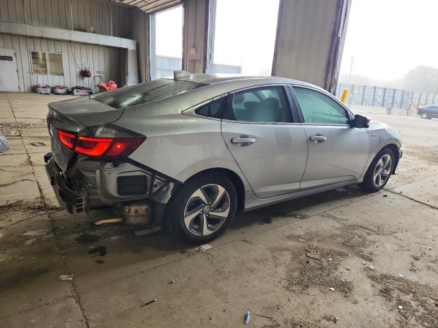 19XZE4F57KE011302 - 2019 HONDA INSIGHT EX ვერცხლისფერი ფოტო 3