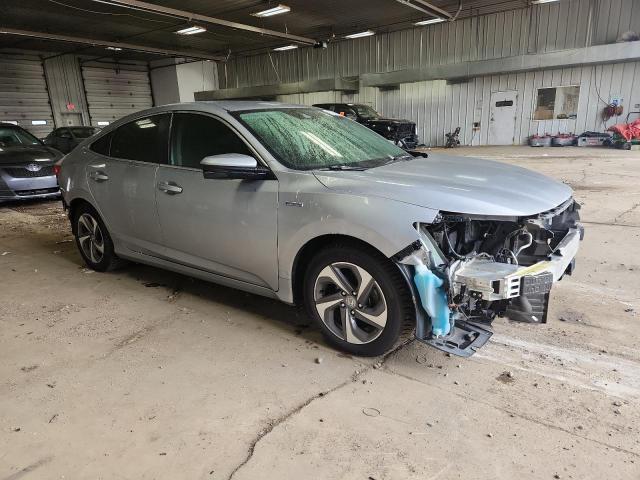 19XZE4F57KE011302 - 2019 HONDA INSIGHT EX ვერცხლისფერი ფოტო 4