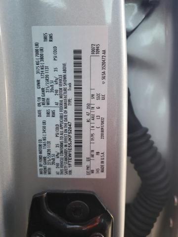 1FTEW1E55JKF52047 - 2018 FORD F150 SUPERCREW SILVER photo 12