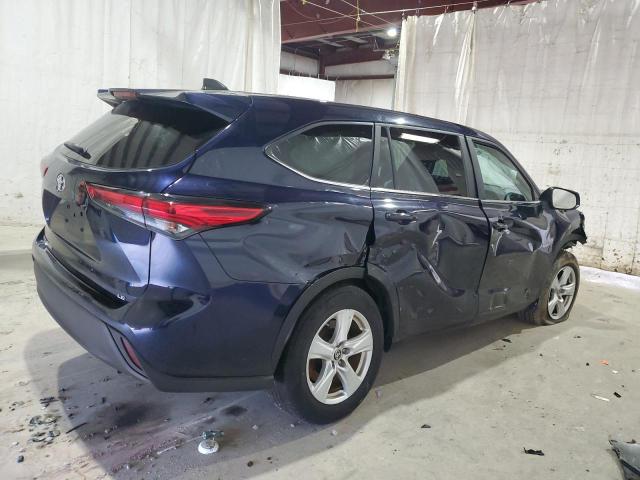 5TDKDRAH1PS029875 - 2023 TOYOTA HIGHLANDER L BLUE photo 3