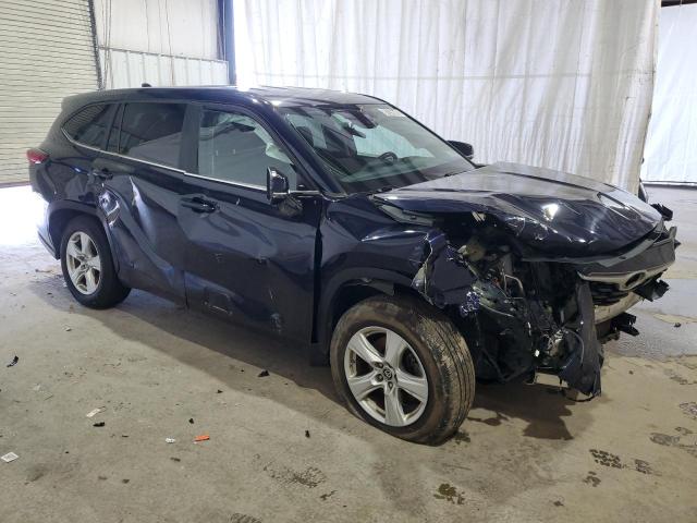 5TDKDRAH1PS029875 - 2023 TOYOTA HIGHLANDER L BLUE photo 4