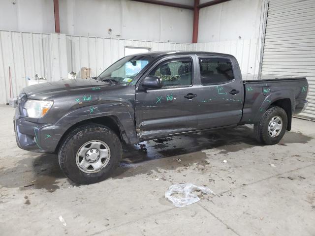 3TMMU4FN0DM058418 - 2013 TOYOTA TACOMA DOUBLE CAB LONG BED GRAY photo 1