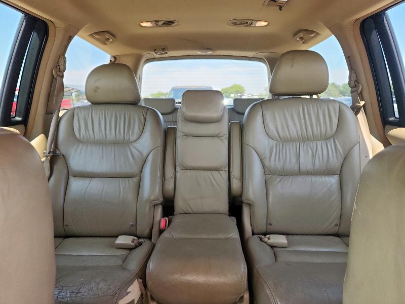 5FNRL38626B424881 - 2006 HONDA ODYSSEY EXL WHITE photo 10