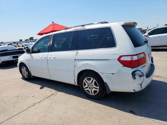 5FNRL38626B424881 - 2006 HONDA ODYSSEY EXL WHITE photo 2