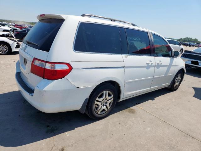 5FNRL38626B424881 - 2006 HONDA ODYSSEY EXL WHITE photo 3