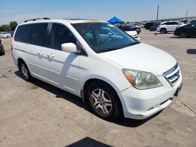 5FNRL38626B424881 - 2006 HONDA ODYSSEY EXL WHITE photo 4